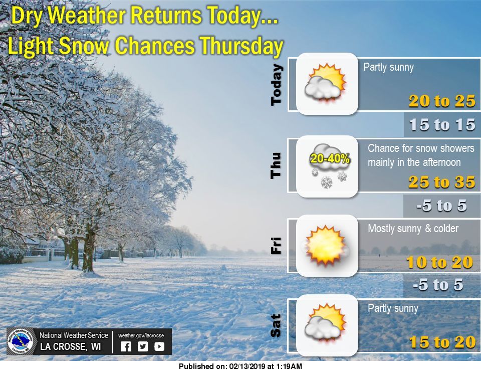 Map: Classes delayed Wednesday at many Coulee Region schools after storm drops a foot of snow
